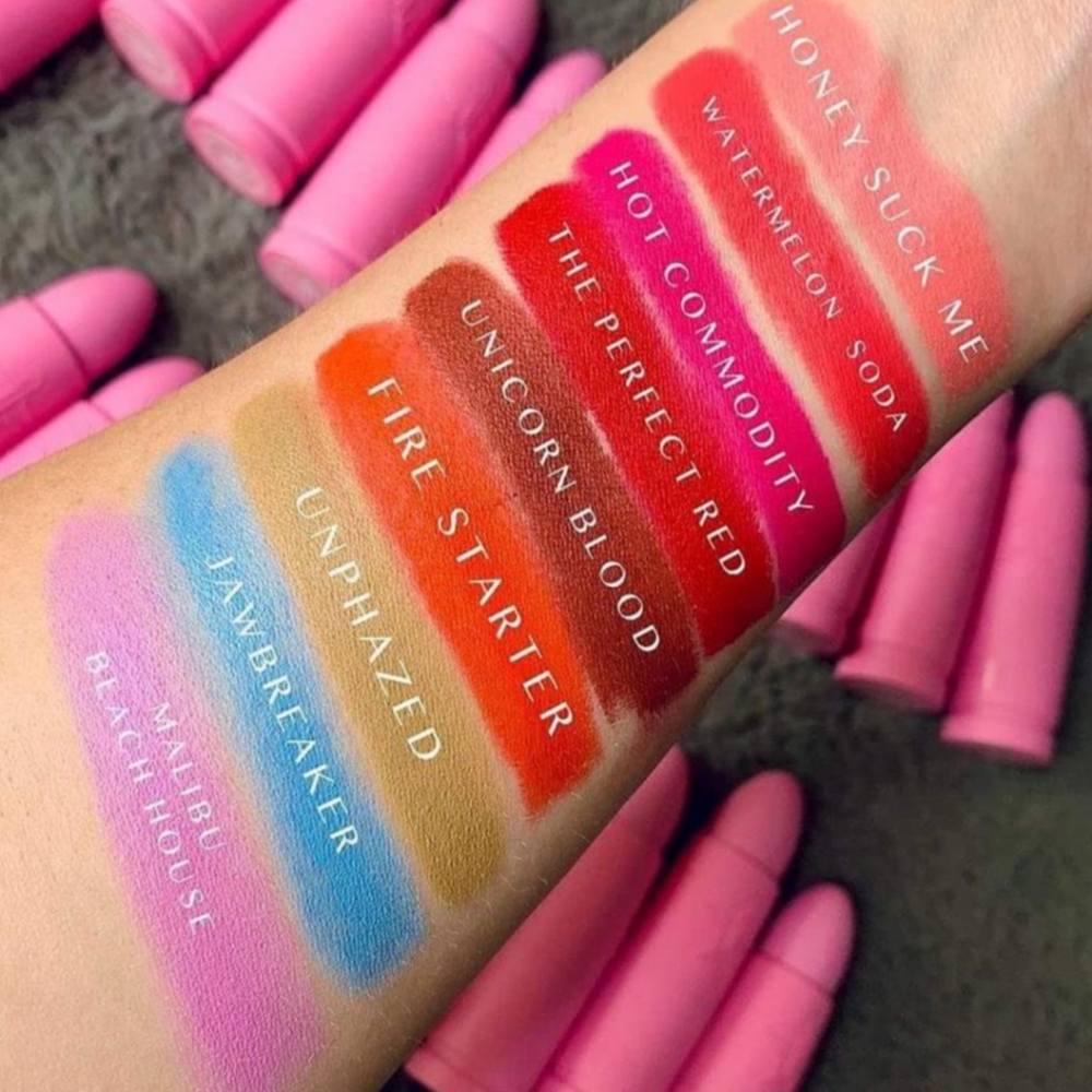 NIB❤️‍🔥"Jawbreaker" 😍 Jeffree Star Velvet Trap Lipstick SOLD OUT🩵 - Picture 7 of 10